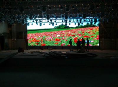 甘孜體育館P6室內全彩顯示屏安裝