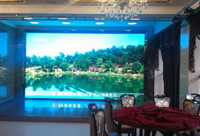 酒店室內P4全彩顯示屏1